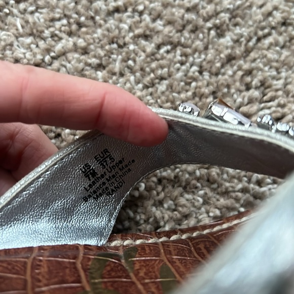 Sam Edelman “Randi” Jeweled Embellished Sandals, Size 6.5 - Picture 6 of 8